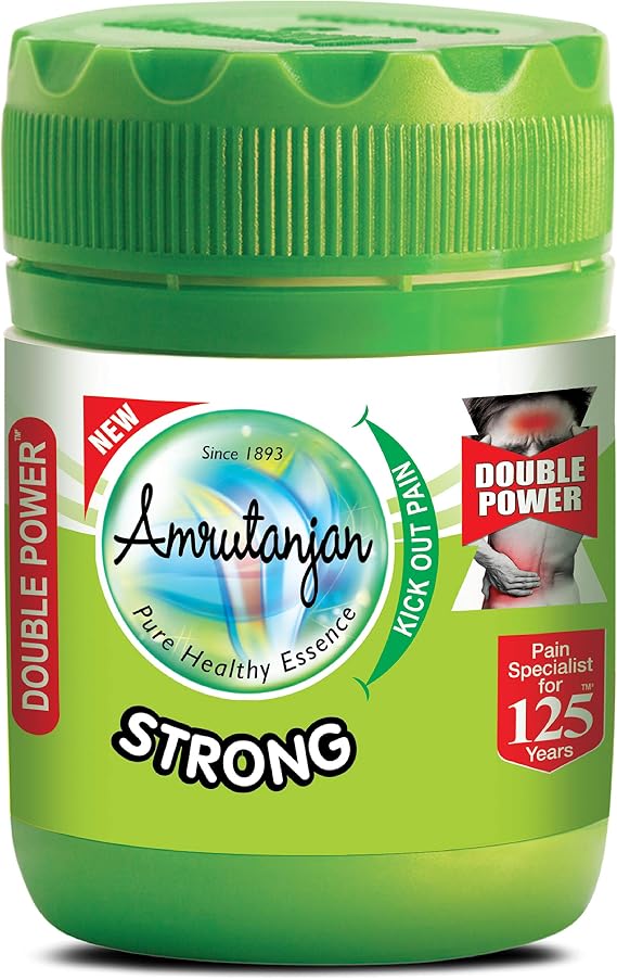 Amrutanjan Strong Pain Balm Double Power - 50ml