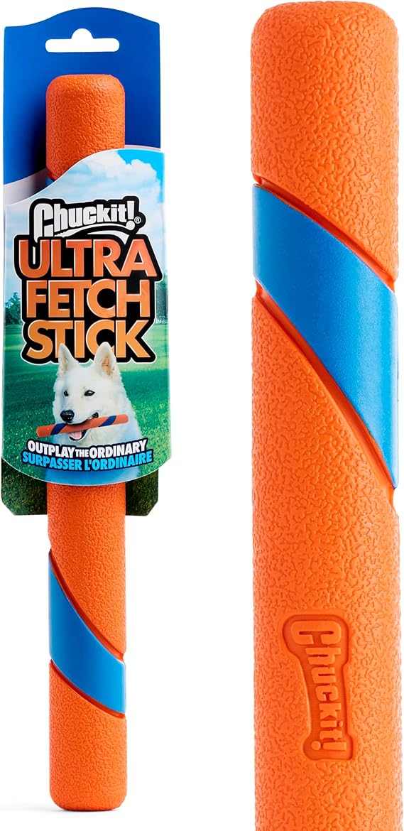 Chuckit! Ultra Fetch Stick Interactive Dog Toy, 12in, All Breeds