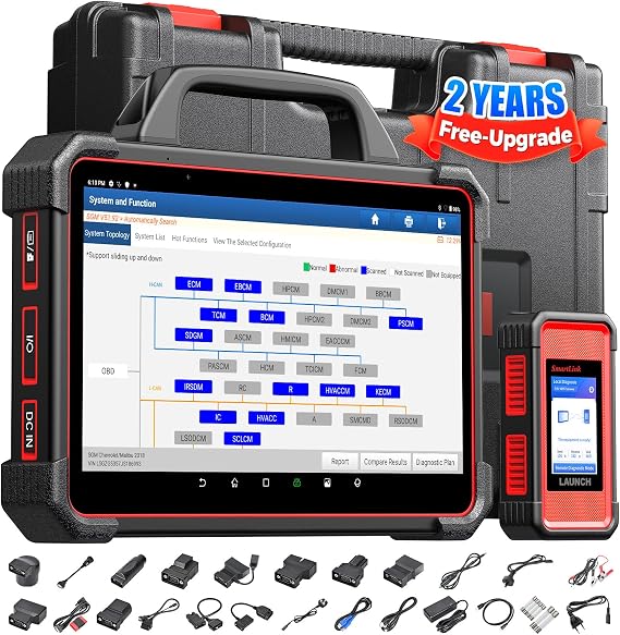 Launch X431 PAD VII Elite OEM Scanner, Intelligent J2534 Programming Tool