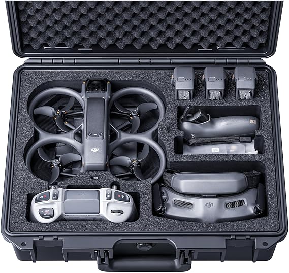 Lykus Titan AT200 Hard Case for DJI Avata 2,Goggles 3(NOT N3),FPV/Motion RC