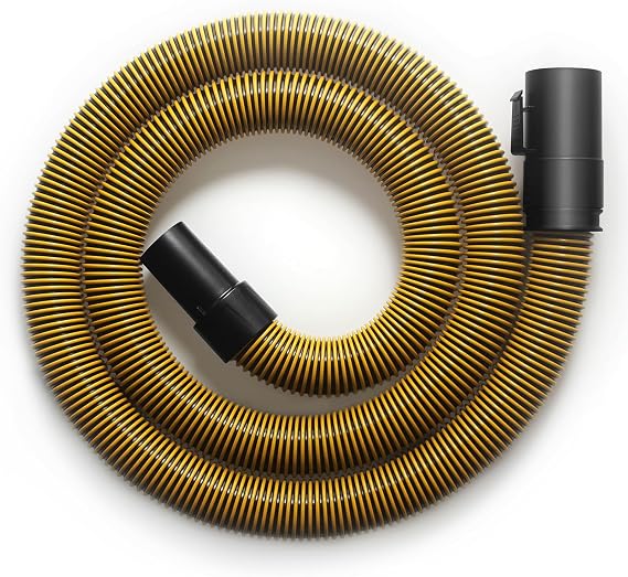 1 7/8" 7' Shop Vac Hose DXVA19-2500 Wet/Dry Vacuum Hose | Fits for DEWALT Vacuum Hose 1 7/8" 7' for DEWALT 6-10 GALLON Wet/Dry Vacuum Durable Hose