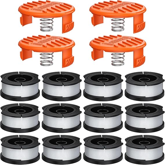Bessport 16 Pack Trimmer String Replacement for Black+Decker 0.065" AF-100