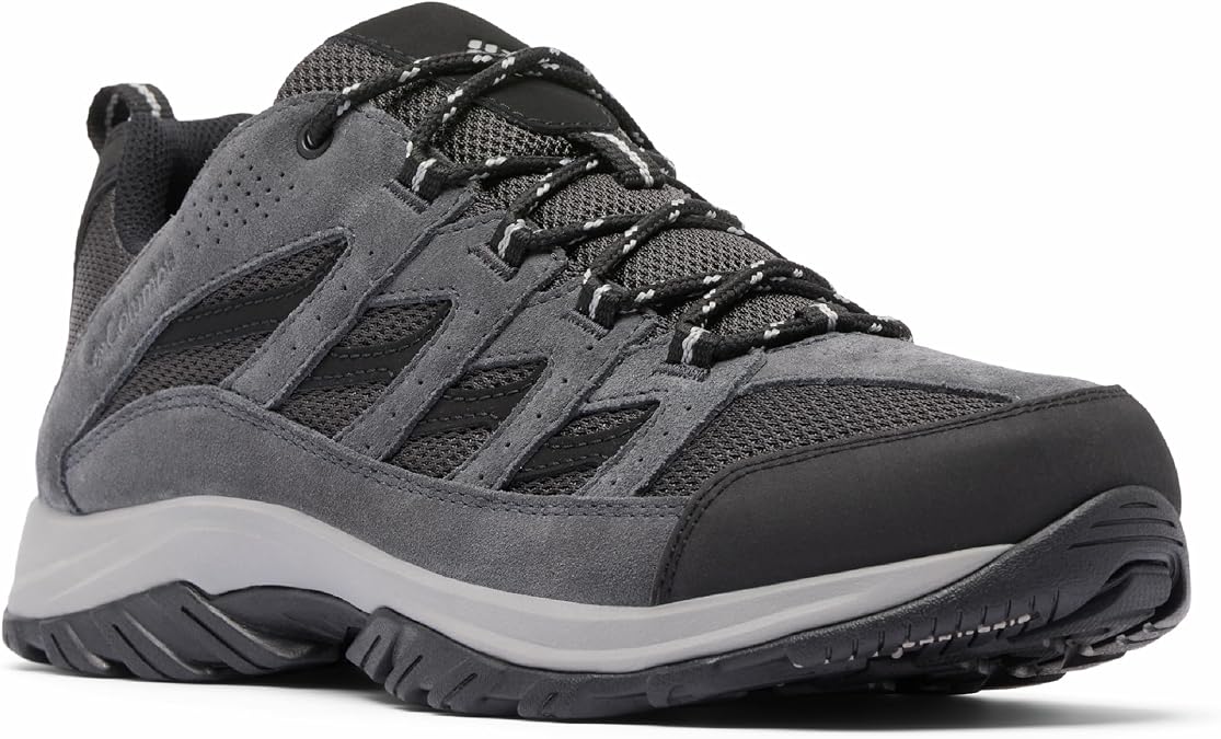 Columbia Mens Crestwood Hiking Boots | High Traction, Lightweight, Breathable, Wide Fit Available