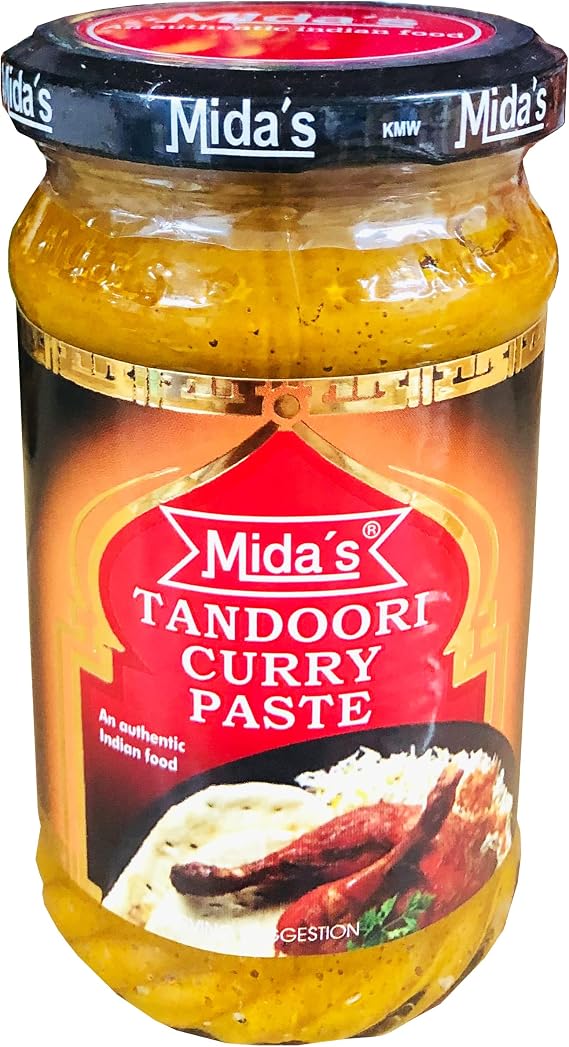 Mida's Butter Chicken Curry Paste 300g | Hint Usulü Tereyağlı Tavuk Köri Ezmesi | Pratik Hint Mutfağı Sosu
