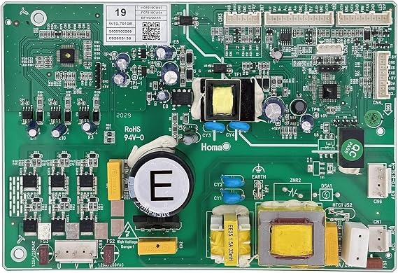 W19-7919E Refrigerator/Fridge Main PCB Power Control Board,Compatible for BEKO,Finlux SBS-440IX,GNO4331XPN