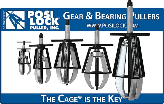 Posi Lock PM5 Puller Set, 2 to 20-Ton Capacity