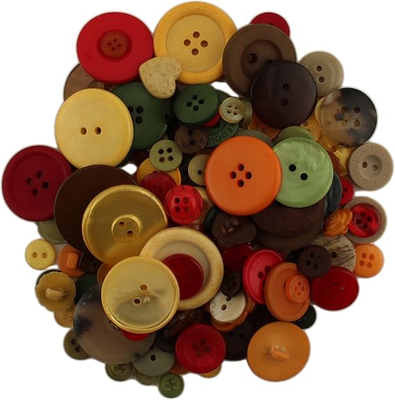 Buttons Galore Grab Bag Autumn Button