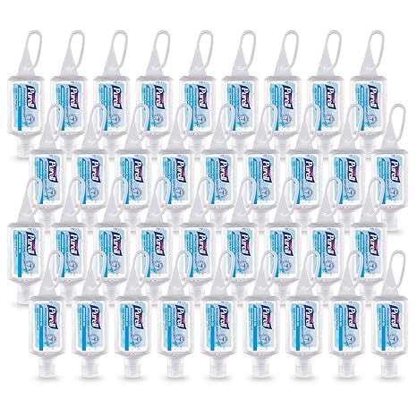 Purell Hand Sanitizer Gel with Travel Carriers 36ct x 1fl oz - 3900-36-WRP