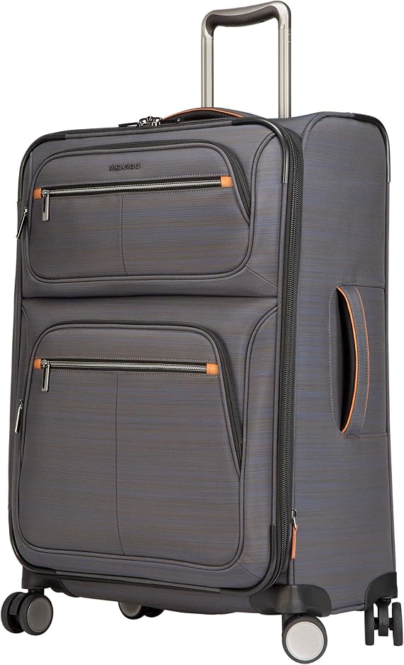 Ricardo Montecito 25" Soft Side Spinner Luggage (Gray, One Size)