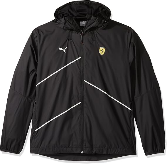 PUMA Formula 1 mens Scuderia Ferrari Nightcat Logo Woven Jacket