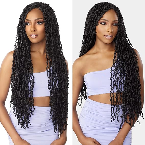 Sensationnel Crochet Braids Lulutress Pre-Looped 3X Distressed Locs 26" (Pack of 3, 2)