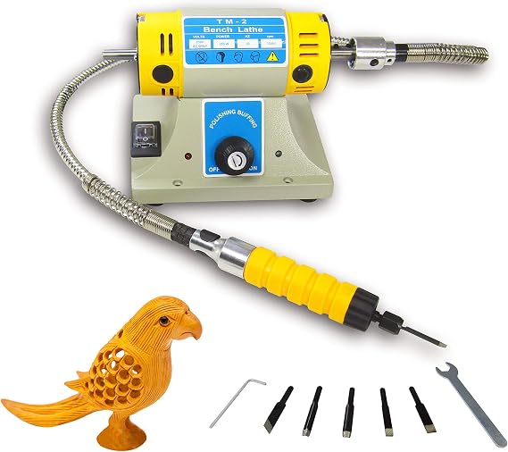 YUCHENGTECH Electric Chisel Carving Tool Electric Wood Carving Chisel Electric Woodworking Carving Machine For Soft Wood (110V)