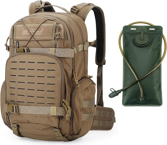 Mardingtop 35L Molle Tactical Military Backpack with Hydration Bladder for Men