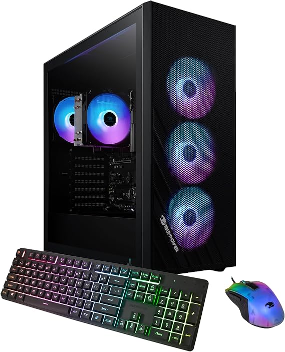 iBUYPOWER Scale Gaming PC Desktop Computer, Intel Core Ultra 5 250K Plus (2026) CPU with Integrated Intel Graphics, 16GB DDR5 RAM Memory, 1TB NVMe SSD, Windows 11 Home, RGB Keyboard and Mouse - SCI501