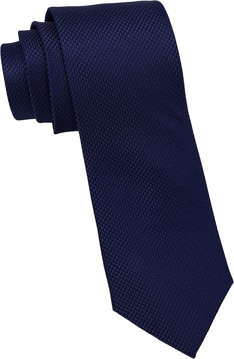 Ben Sherman Men's Textured Solid Necktie | Classic Modern Tie for Business & Formal Wear