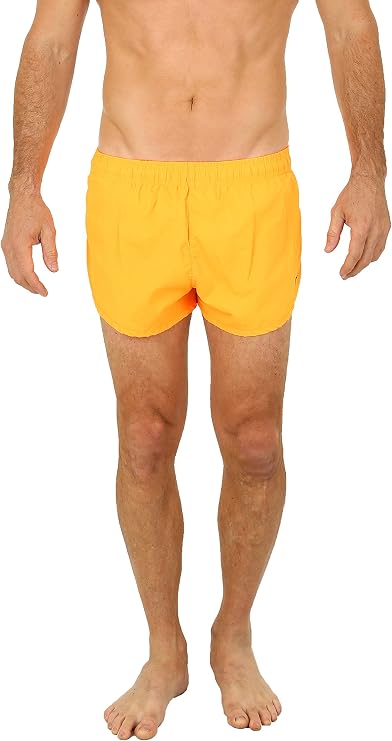 UZZI Men's Basic Running Shorts Swimwear Trunks
