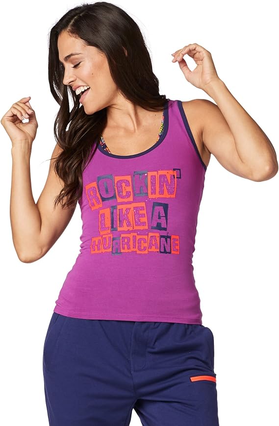 ZUMBA Womens Racerback