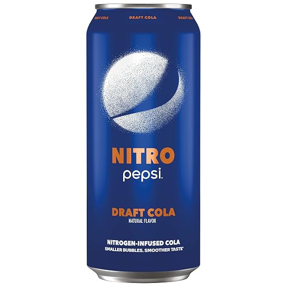 Pepsi Nitro Draft Cola, 13.65 Oz Can