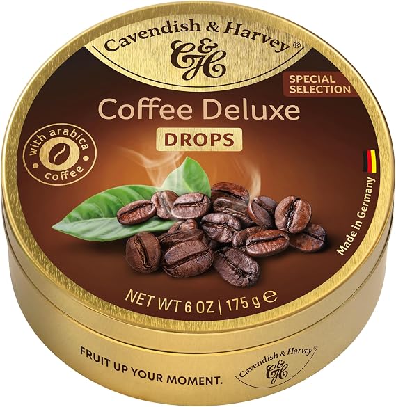 Cavendish & Harvey Coffee Deluxe Drops Candy 175g