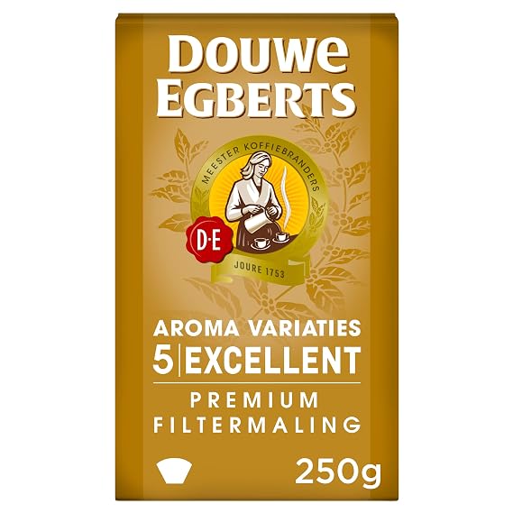 Douwe Egberts Ground Coffee, Excellent Aroma, 8.8 Ounce