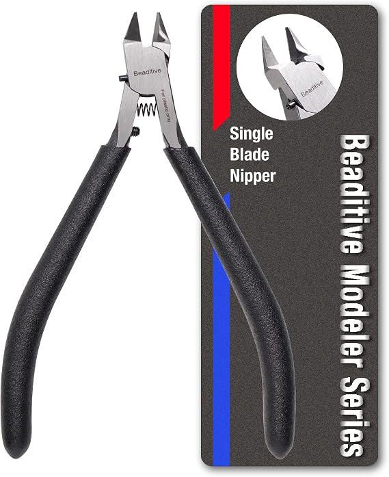 Beaditive Single Blade Nipper for Plastic Model - Plastic Sprue Cutter - Gunpla, Gundam Model, Scale Model Building