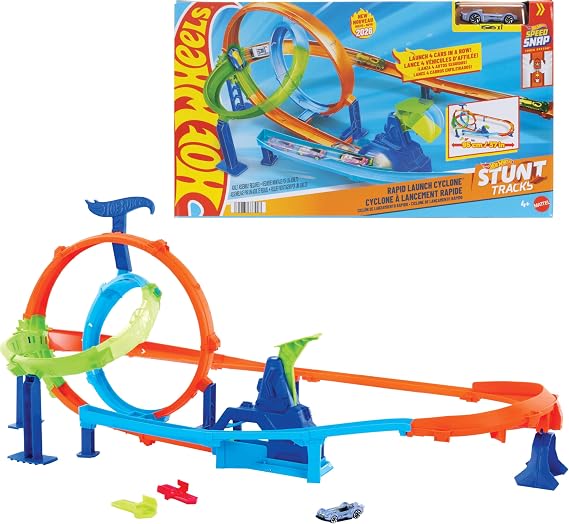 Hot Wheels Akrobasi Pistleri Dolambaçlı Hız Pisti, JHK73