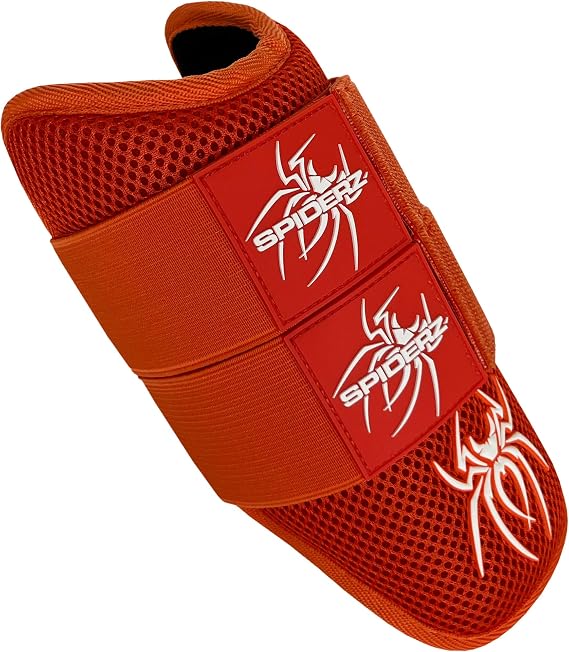 Spiderz Baseball/Softball Batters Elbow Guard, Orange