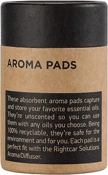 Rightcar Solutions Replaceable Pads for Aroma Diffuser