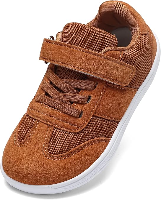 Toddler Shoes Boys Girls, Wide Toe Box Barefoot Shoes, Zero Drop Minimalist Sneakers, Kids Tennis Walking Shoes for Toddler Little Kid
