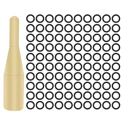 LeFeng Dart Shaft O-Rings, Black, 100 Pcs