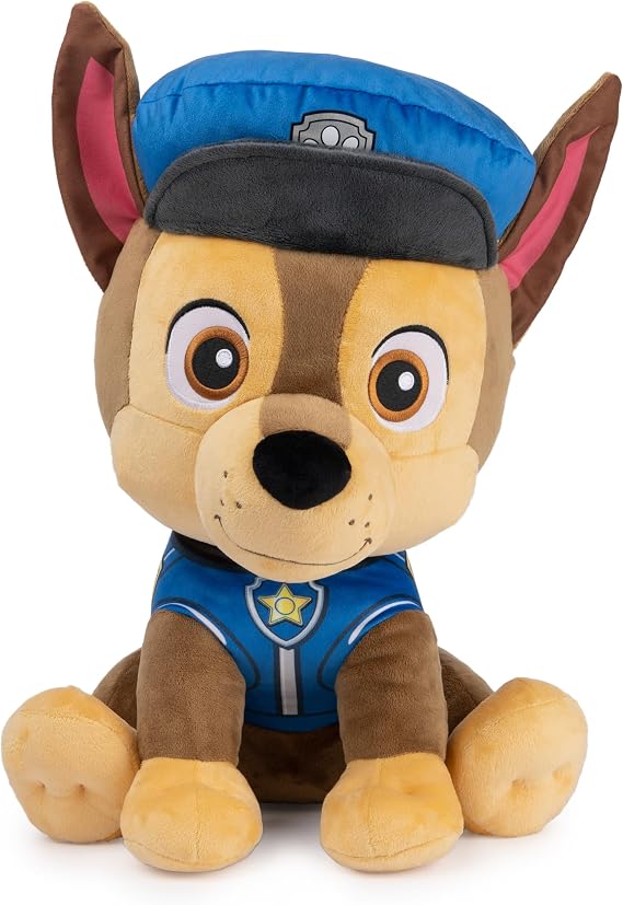 GUND PAW Patrol Chase Plush, Official Toy from The Hit Cartoon, Stuffed Animal for Ages 1 and Up, 16.5 (Styles May Vary)