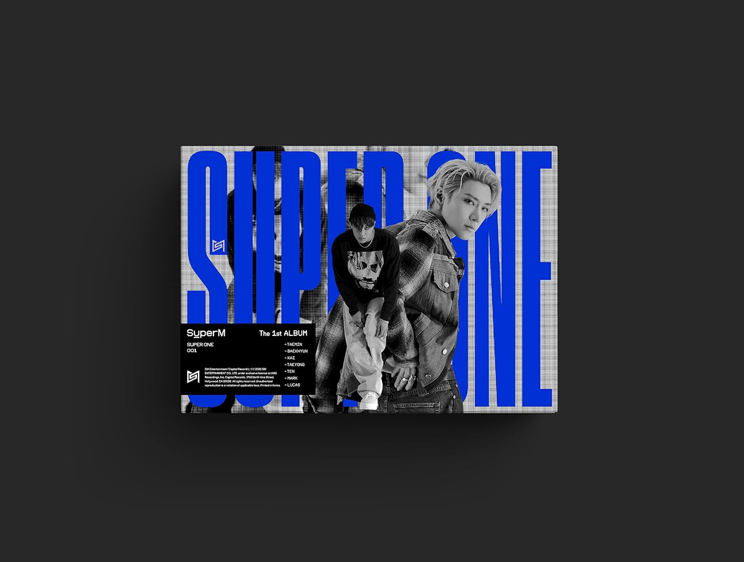 SuperM The 1st Album 'Super One' Unit C Ver. - KAI, TEN