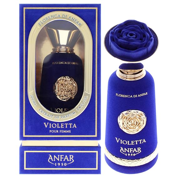 Anfar Violetta for Women - 3.4 oz Extrait De Parfum Spray