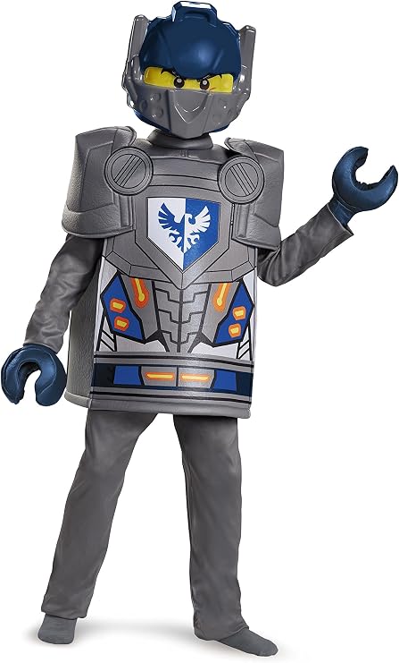 Disguise Clay Deluxe Nexo Knights Lego Costume