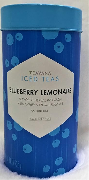 Teavana Blueberry Lemonade Herbal Ice Tea 8 oz