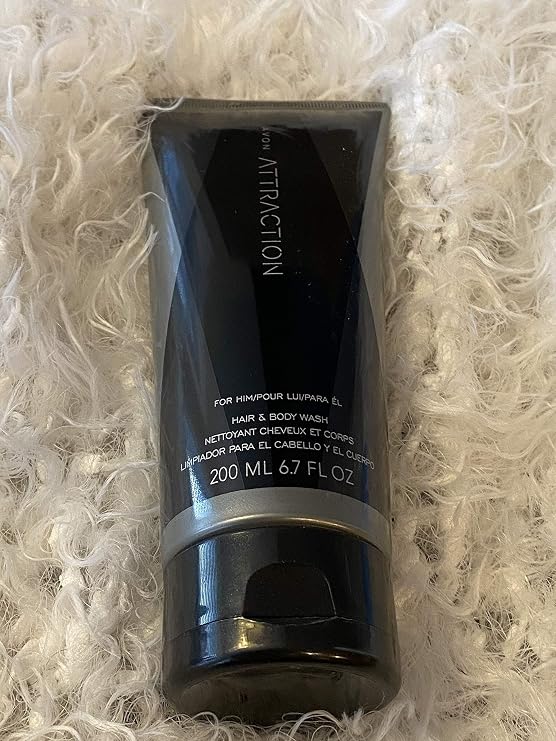Avon Attraction for Him Hair & Body Wash 6.7 Fl. Oz.
