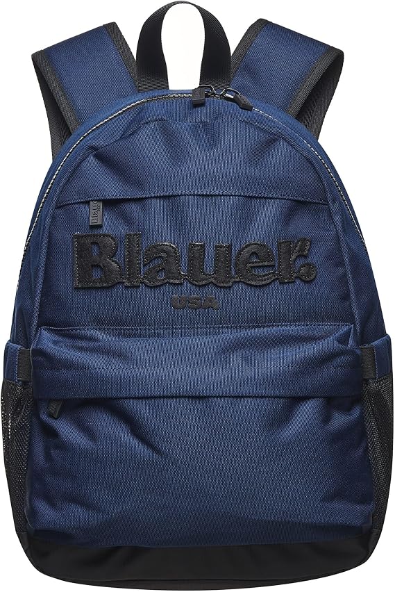 Blauer Unisex S3SOUTH01/BAS Backpack with Maxi Logo, blue navy