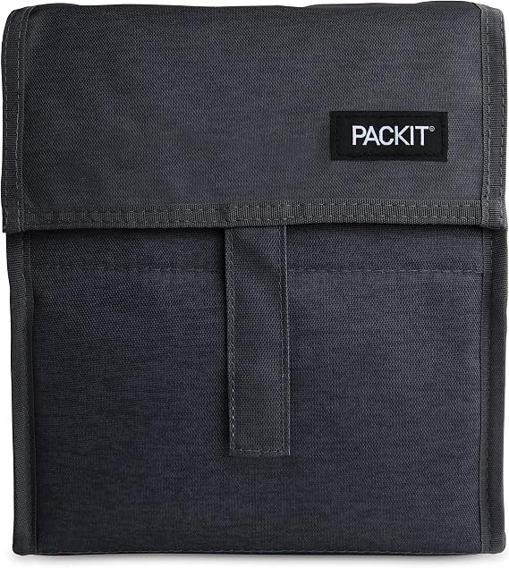 PackIt Freezable Lunch Bag, City Charcoal