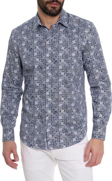Robert Graham Men's Walpon Long Sleeve Woven Shirt