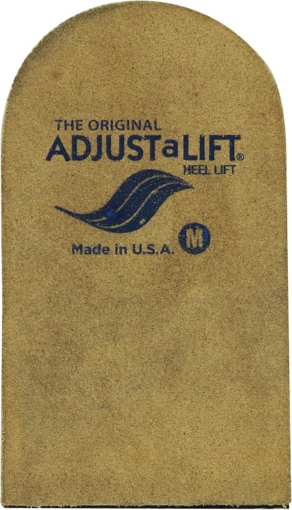 Original Adjust-A-Lift Heel Lifts, Medium, 1 Pair, 3-Layer, Up to 3/8" Lift