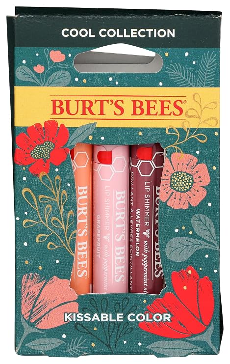 Burts Bees, Gift Set Kissable Color Cool