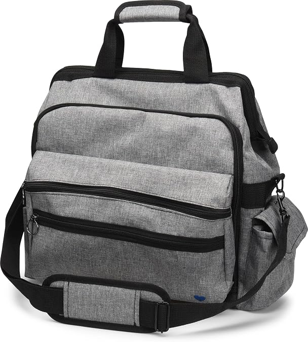 Nurse Mates Ultimate Nursing Bag | Multiple Compartments | Interior Laptop Compartment | Durable Zippers