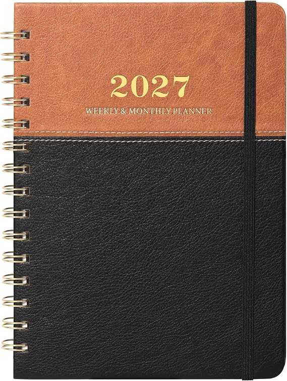 2027 Planner - Weekly Monthly Planner 2027, 6.1'' x 8.3''