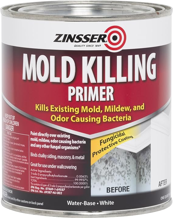 Zinsser Mold Killing Primer, Quart