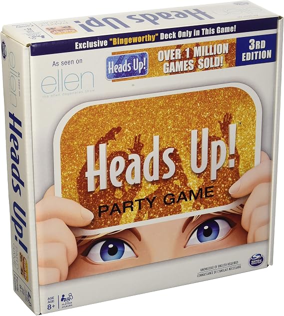 Spin Master Heads Up Party Game