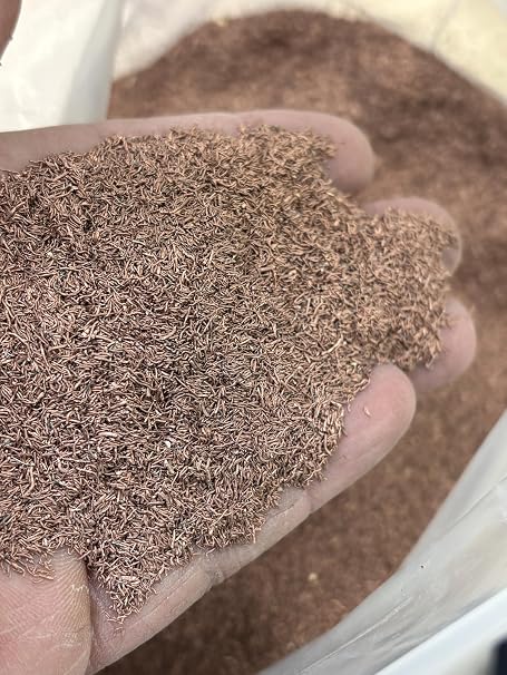 High-Purity Copper Granules (Copper Chop) 99.9% Fine 5 Pounds Made from Electrical Copper Wire USA Made