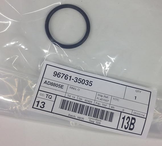 Lexus 96761-35035, Engine Coolant Pipe O-Ring