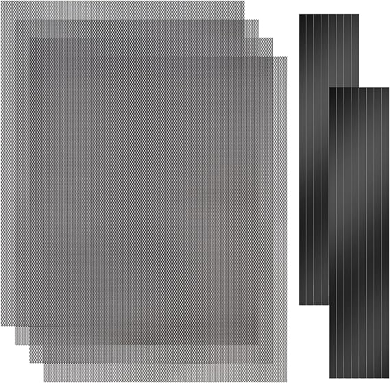 [4 Pack] DIY PC Case Dust Filter Mesh - 400x300mm Magnetic Computer Fan Filter, 1.2mm PVC Dustproof Cover for Gaming PC, Server & Power Supply - Cut-to-Fit Cooling Protection