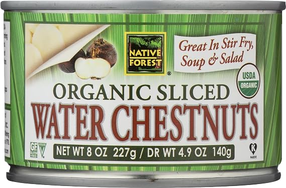 Native Forest Organic Sliced Water Chestnuts - 8 Ounce (Pack of 1)