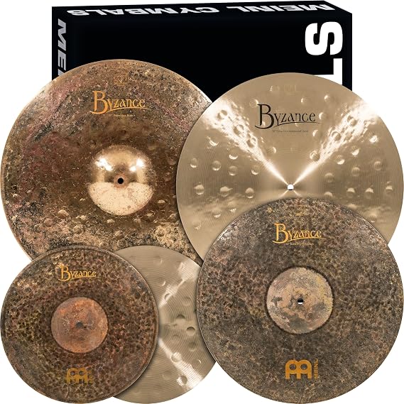 Meinl Cymbals MJ401+18 Mike Johnston Pack Byzance Cymbal Box Set with Free 18" Byzance Extra Dry Thin Crash (VIDEO)